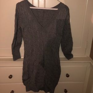 Cashmere sweater dress